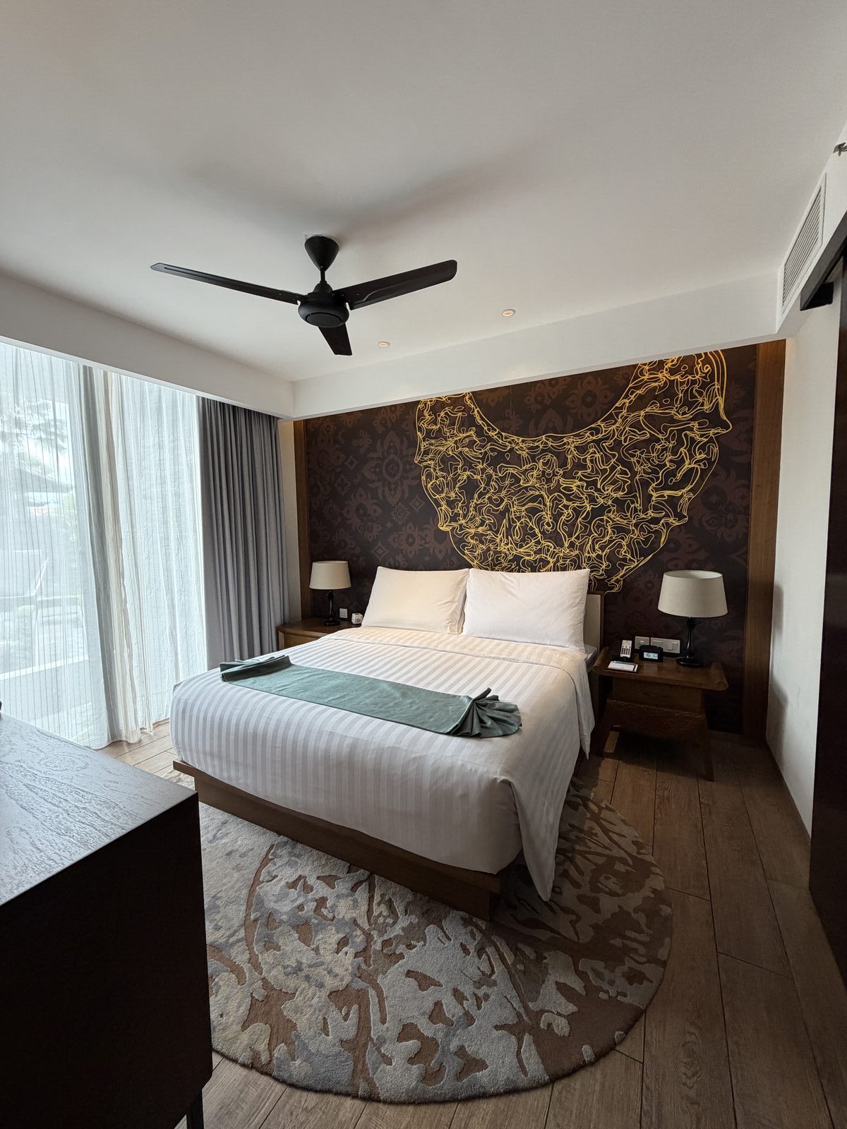 メインベッドルームの全景