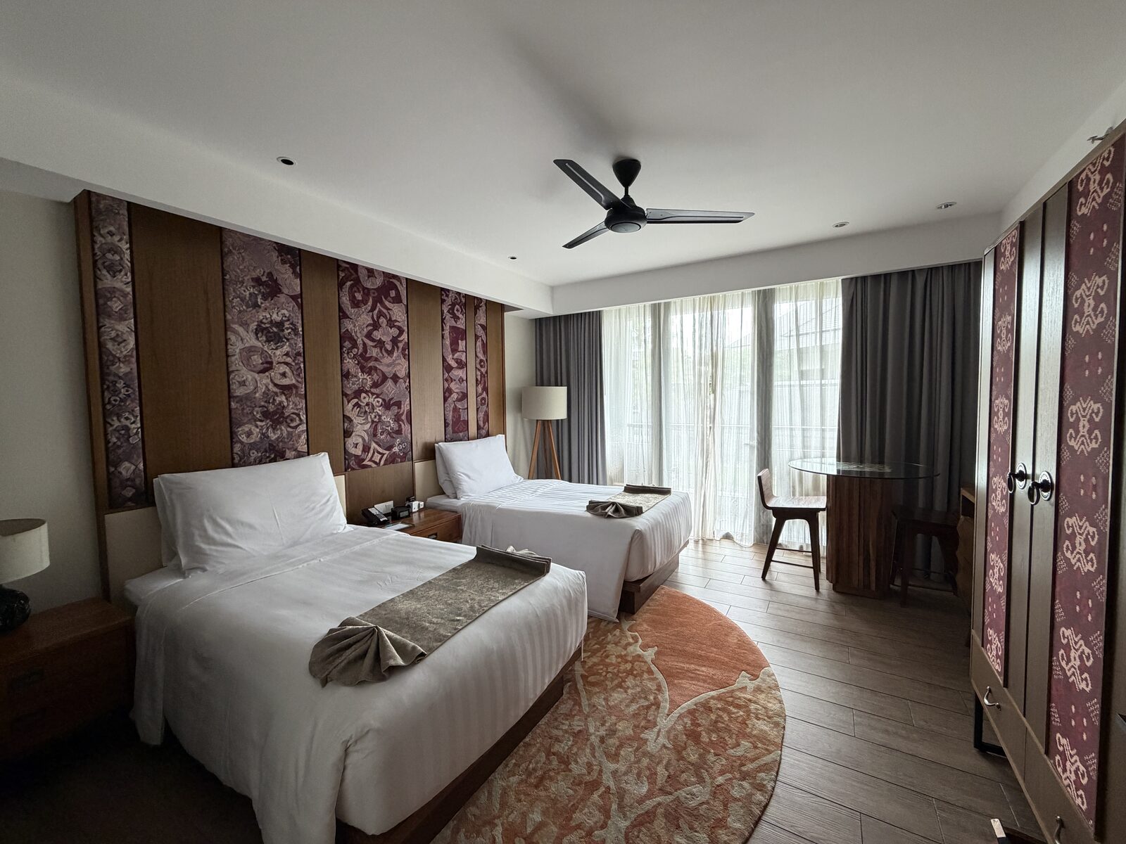 ツインベッドのセカンドベッドルーム