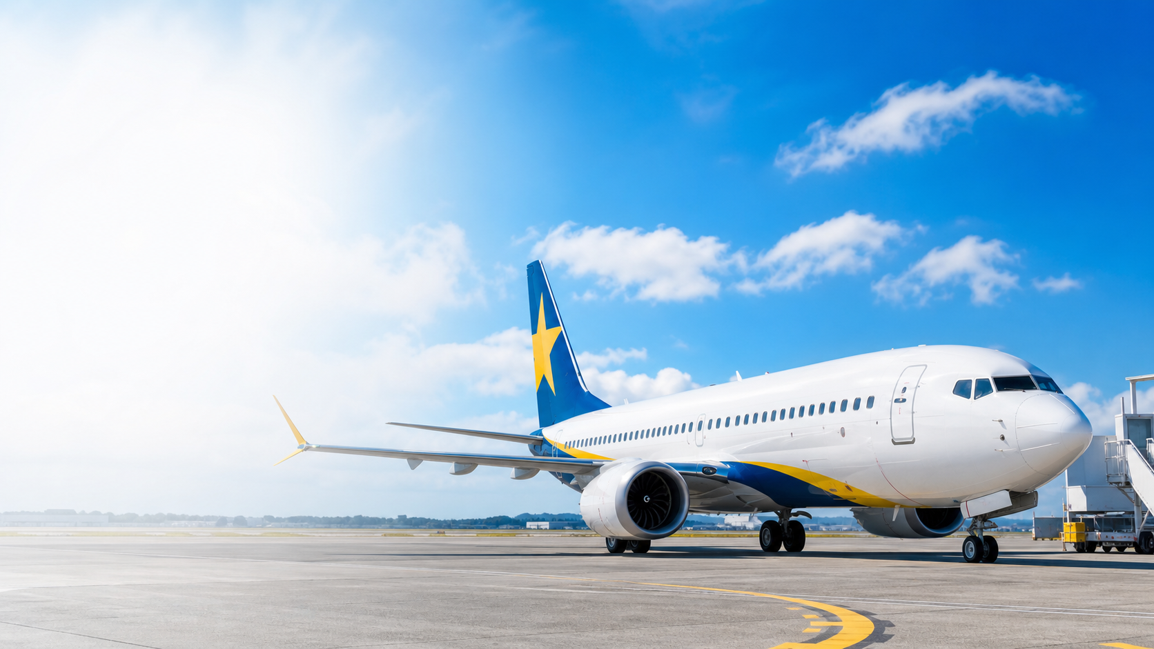 スカイマークの737-8型機イメージ