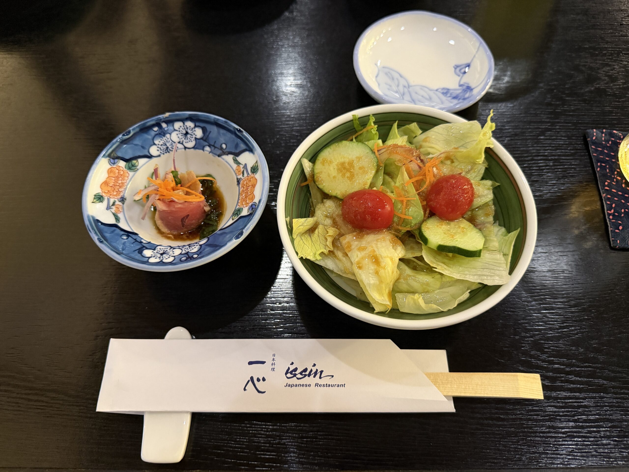 ウェスティンリゾートグアム内の日本料理店一心の料理