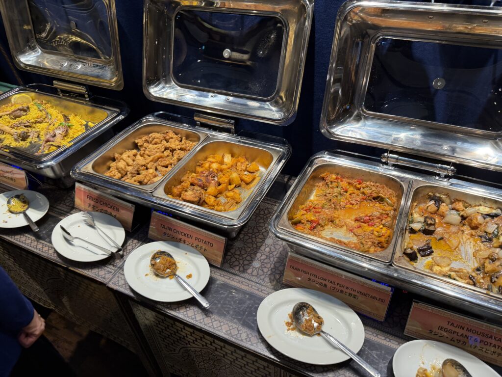 グランドピラミッドのタジン料理とエジプト料理