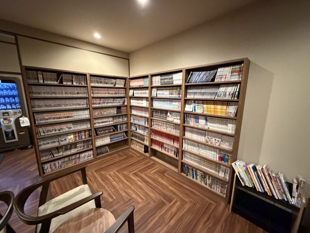 ドーミーインEXPRESS富士山御殿場の漫画コーナー