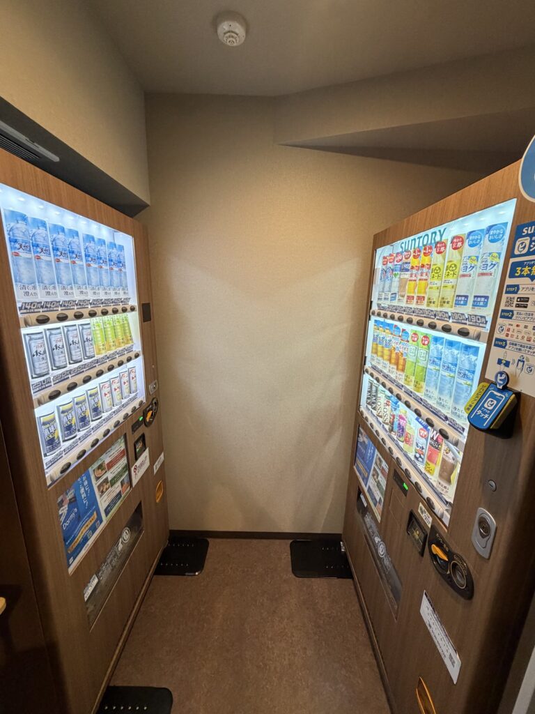 ドーミーインEXPRESS富士山御殿場の自動販売機