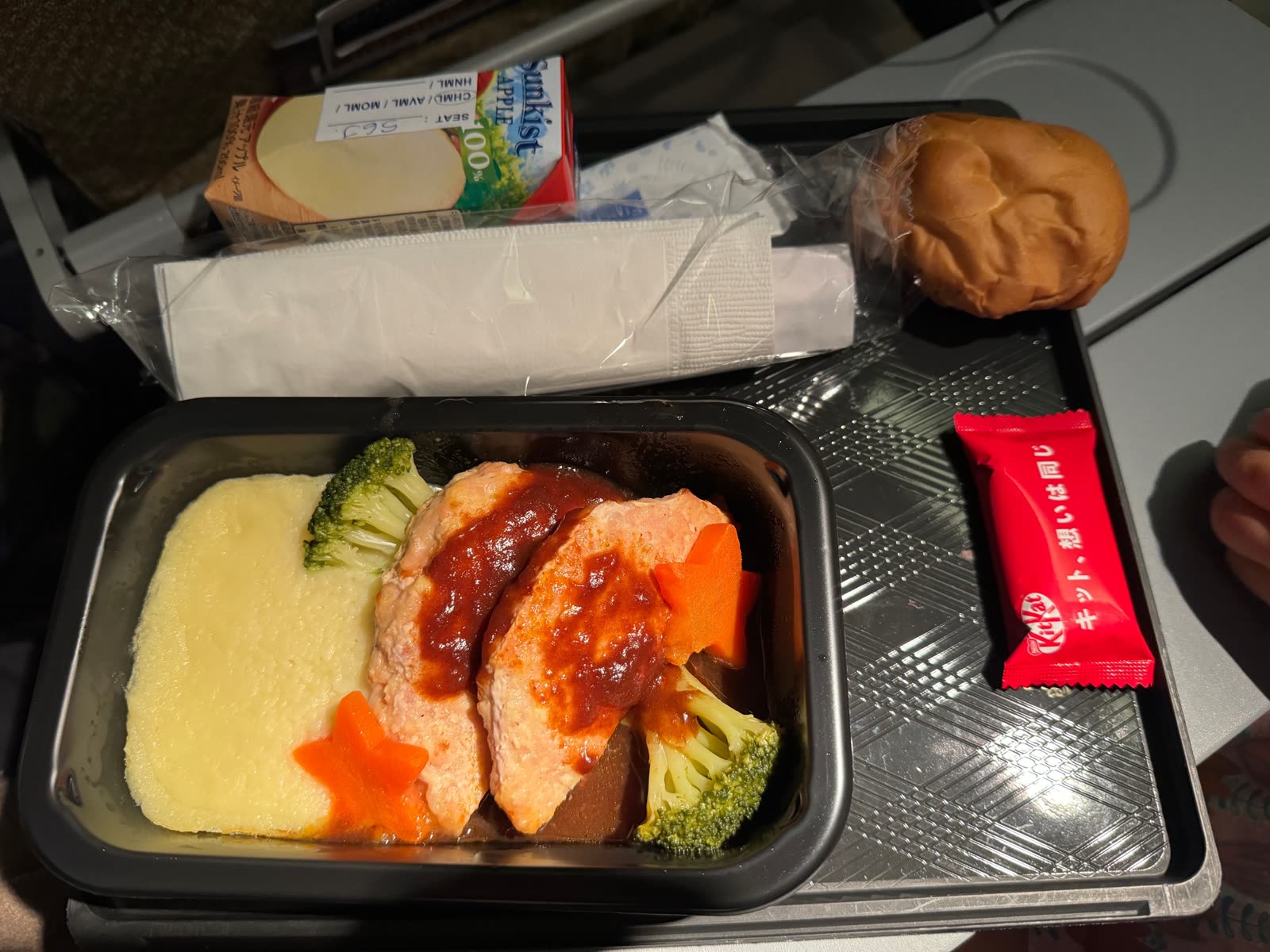 シンガポール航空の子ども向け機内食