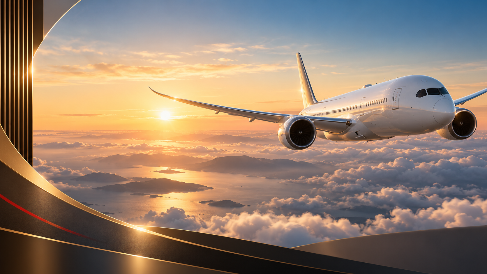 JGCプレミアからJMBプレミアへの制度変更を表現した航空機のイメージ